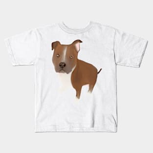 Bull Dog Art Kids T-Shirt